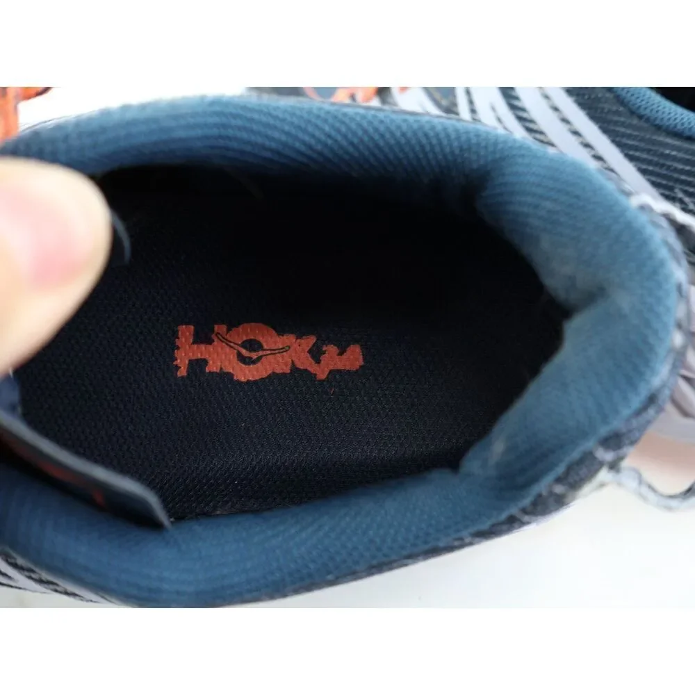 Hoka One One Speedgoat 4 Women's Size 9.5 Running Shoes Orange Blue * see desc